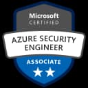 Microsoft Azure Security Engineer Associate certification badge