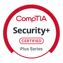 CompTIA Security+ certification badge